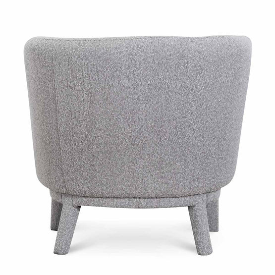 Daley Armchair - Ash Grey Boucle Armchair Forever-Core   