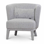 Daley Armchair - Ash Grey Boucle Armchair Forever-Core   