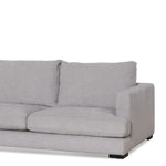 Lucinda 4 Seater Fabric Left Chaise Sofa - Oyster Beige Sofa K Sofa-Core   