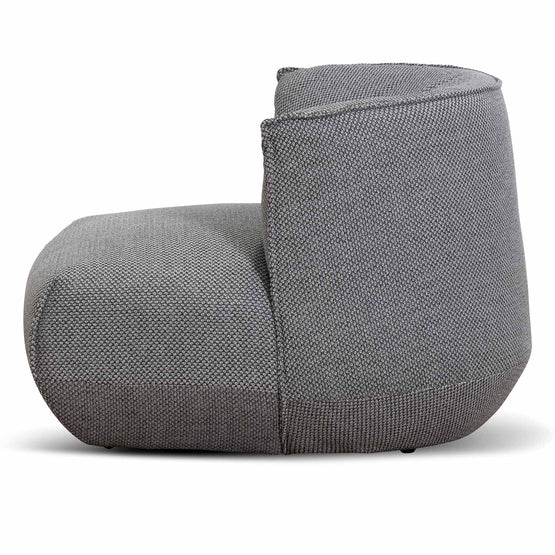 Alita Fabric Lounge Chair - Noble Grey Lounge Chair Yay Sofa-Core   