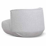 Alita Fabric Lounge Chair - Passive Grey Lounge Chair Yay Sofa-Core   