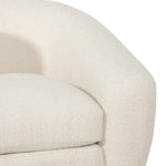Hurst Armchair - Ivory White Boucle Armchair Casa-Core   