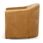 Daren Fabric Armchair - Mustard Armchair Casa-Core   