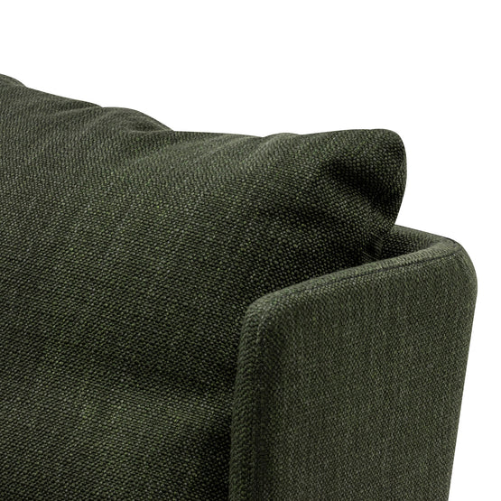 Elvina Fabric Armchair - Fir Green Armchair Yay Sofa-Core   