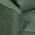 Sosa Armchair - Dark Green Velvet Armchair Forever-Core   