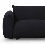 Ferrell 3 Seater Sofa - Black Boucle Sofa IGGY-Core   