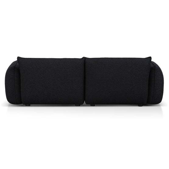 Ferrell 3 Seater Sofa - Black Boucle Sofa IGGY-Core   