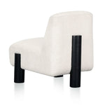 Deandre Armchair - Ivory White Boucle Lounge Chair Casa-Core   