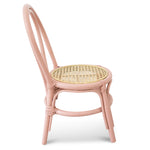Jasper Rattan Kids Chair - Pink Kid Chair Buddy-Local   