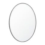 Lolita 90cm Oval Mirror - Black Mirror Warran-Local   