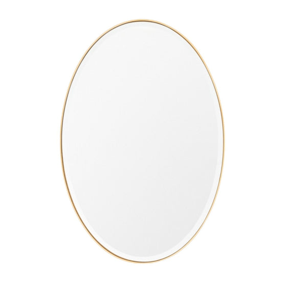Lolita 90cm Oval Mirror - Brass Mirror Warran-Local   