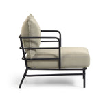Mare Steel Frame Outdoor Armchair - Beige Outdoor Chair The Form-Local   