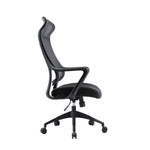 Lyman Mesh Ergonomic Office Chair - Black Office Chair Unicorn-Core   