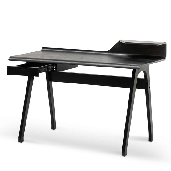 Ruban Wooden Home Office Desk - Black Home Office Desk Drake-Core   