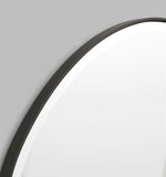 Pebble 120cm Organic Shaped Mirror - Black Mirror Warran-Local   