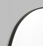 Pebble 150cm Organic Shaped Mirror - Black Mirror Warran-Local   