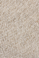 Mulberi Tairua 240 cm Wool Round Rug - Natural Straw Rug Furtex-Local   