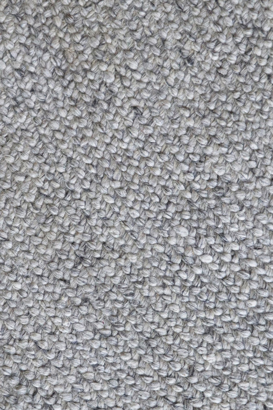 Mulberi Tairua 240 cm Wool Round Rug - Silver Birch Rug Furtex-Local   