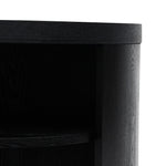 Honigold Round Wooden Bedside Table - Black Mountain Bedside Table Better B-Core   