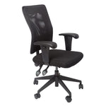 Step Ergonomic Mesh Office Chair - Black Office Chair Rline-Local   