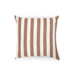 Set of 2 - Stripe 50cm Square Cushion - Hazel Cushion Warran-Local   