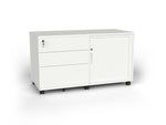 Agile Tambour Drawer White - Right Hand Pedestal OLGY-Local   