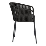 Set of 2 - Yanet Woven Dining Chair - Dark Grey Dining Chair The Form-Local   