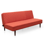 Amanda 3 Seater Fabric Sofa Bed - Blush Mellow Sofa Bed Nis-Sofa-Core   