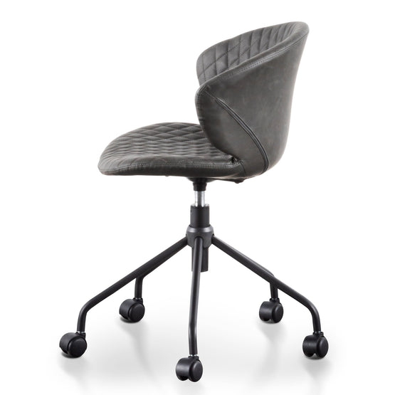 Amos Office Chair - Charcoal with Black Base Office Chair LF-Core   