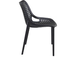 Aro Indoor / Outdoor Dining Chair - Black Outdoor Chair Furnlink-Local   