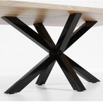 Arya 2m Veneer Dining Table - Black Dining Table The Form-Local   