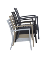 Aurora Indoor / Outdoor Armchair - Black Outdoor Chair Furnlink-Local   