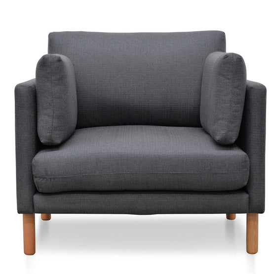 Austin Fabric Armchair - Olive Grey - Last One Armchair LF-Core   