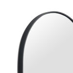 Bjorn Large Oval Mirror - Black Mirror Warran-Local   