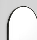 Bjorn 85cm Arch Mirror - Black Mirror Warran-Local   