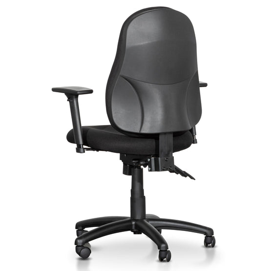 Brent High Back Fabric Office Chair - Black Office Chair Unicorn-Core   