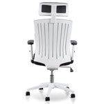 Caleb Mesh Office Chair - Black and White Office Chair LF-Core   