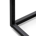 Chelsa 1.2m Natural Wood Console Table - Black Console Table KD-Core   