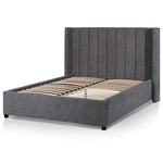 Hillsdale Queen Bed Frame - Ash Grey with Wide Base - Last One Bed Frame Ming-Core   