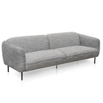 Joanna 3 Seater Fabric Sofa - Dark Spec Grey Sofa IGGY-Core   