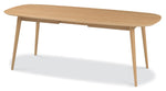 Johansen Extendable Oak Dining Table - Natural Dining Table VN-Core   
