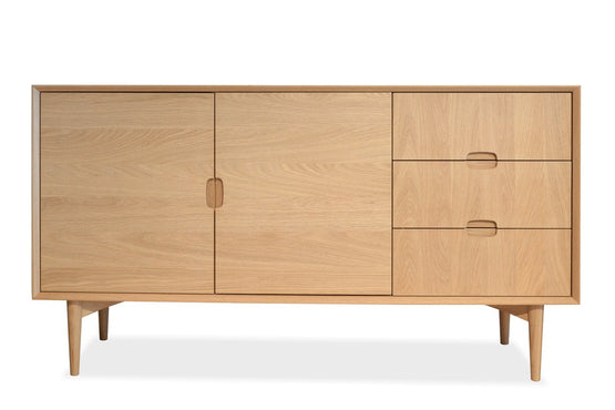 Johansen Scandinavian Wooden Buffet Cabinet - Natural Buffet & Sideboard VN-Core   