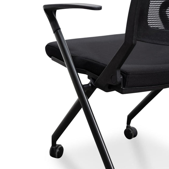 Josh Mesh Office Visitor Chair - Black Office Chair Sun Desk-Core   