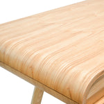 Joshua Narrow Wood Console Table- Natural Console Table Drake-Core   
