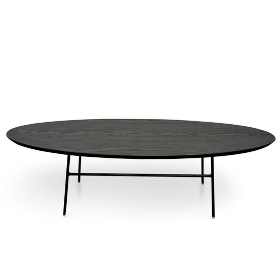 Linda 117.5cm Ash Coffee Table - Black Coffee Table Swady-Core   