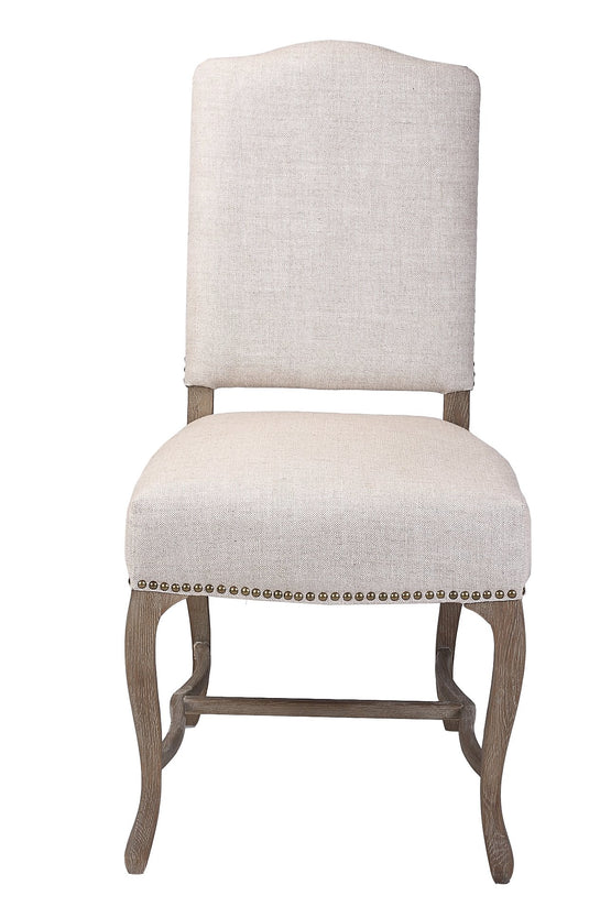 Lola Fabric Dining Chair - Beige Dining Chair Flex-Local   