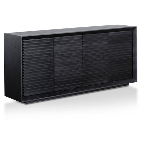 Maribel 1.8m Wooden Sideboard - Black Oak Buffet & Sideboard Century-Core   