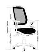 Maris Mesh Office Chair - Black Office Chair Ergo-Local   