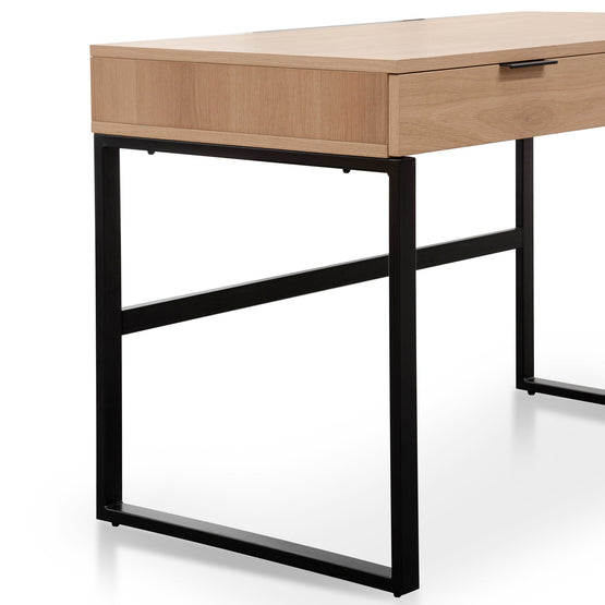 Melissa 120cm Wooden Home Office Desk - Natural Home Office Desk KD-Core   