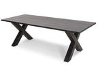 Montreal Aluminium Outdoor Table - Grey Outdoor Table Nesty-Local   